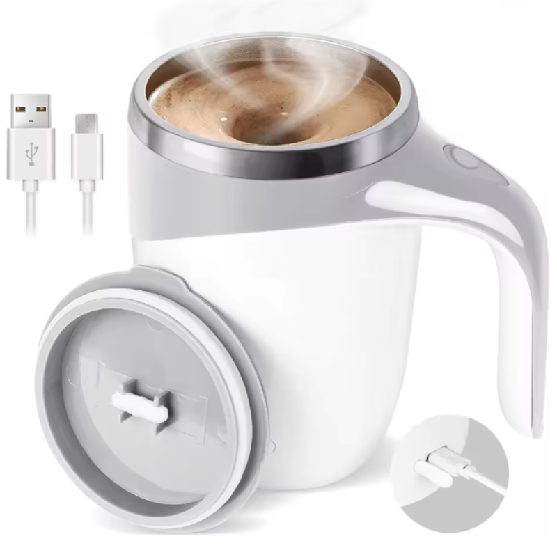 Taza Magnetica Mezcladora termo Para Cafe Taza 380ml