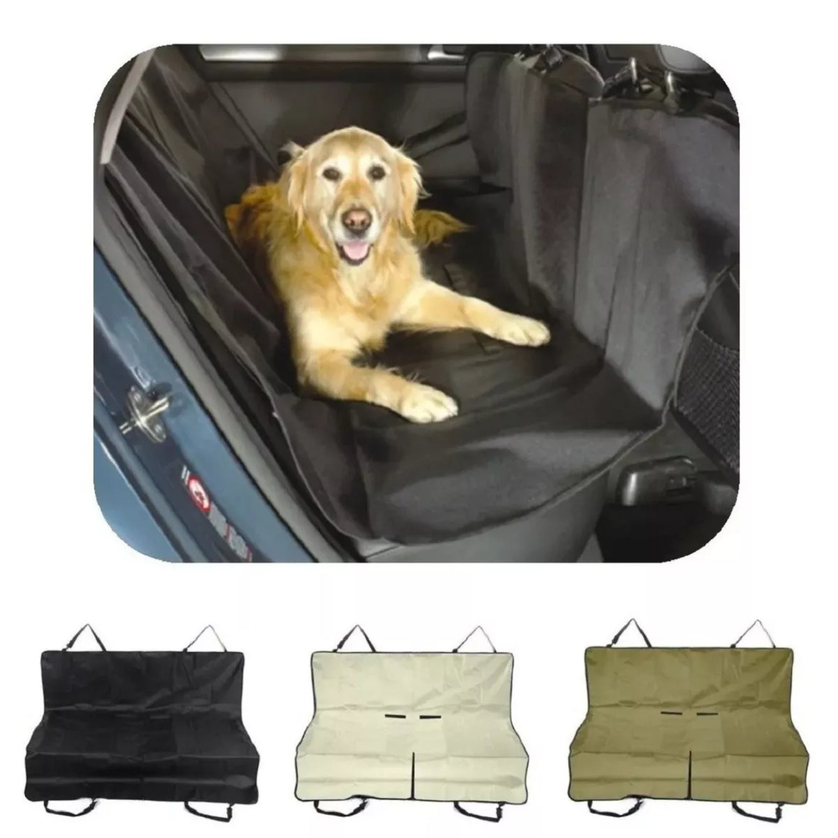 Cubre Asiento Para Perros Funda Protectora Auto Mascotas