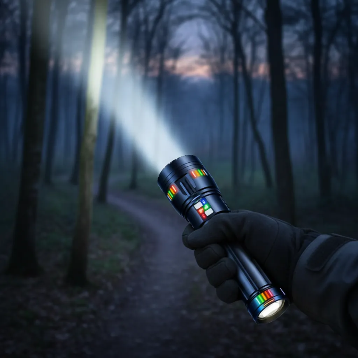 Linterna Recargable Tactica Linterna Led Potente Usb Zoom
