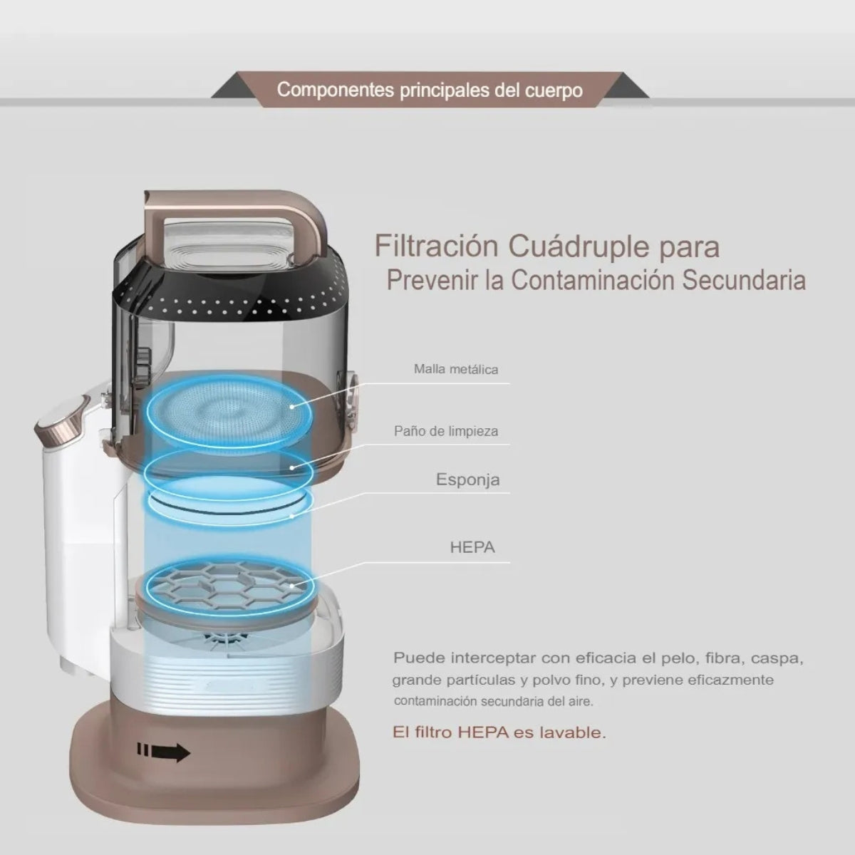 Kit De Aseo Mascotas Cepillo Aspiradora Pelos Perros Gatos