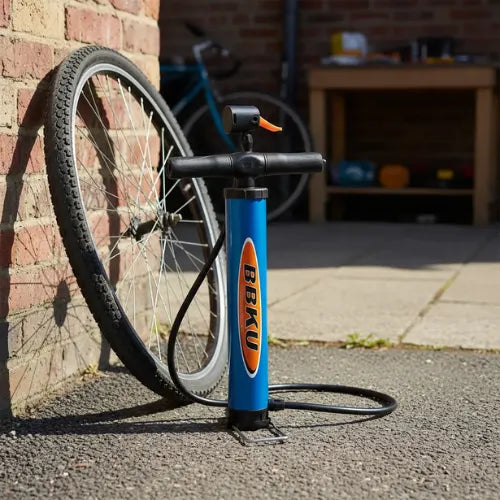 Inflador Manual De Pie 120 Psi Para Bicicleta Portátil