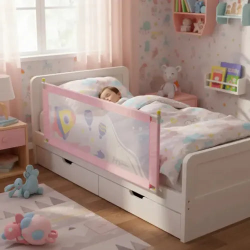Baranda De Cama Infantil Plegable 180 Cm Seguridad Niños