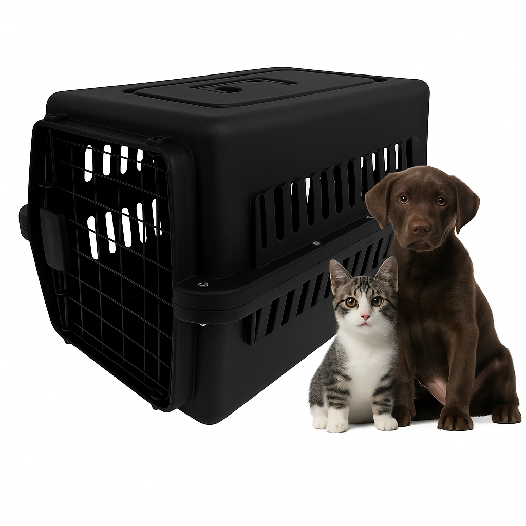 Caja Transportador Perro Canil Jaula Transporte Mascota Gato
