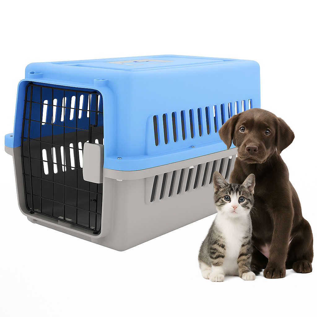 Caja Transportador Perro Canil Jaula Transporte Mascota Gato