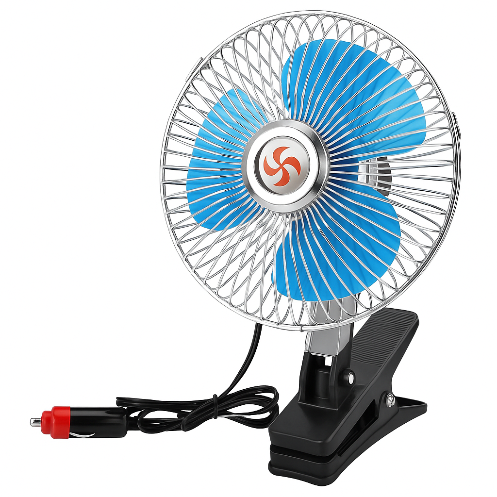 Ventilador Para Auto Ventilador Automovil Oscilante 12v