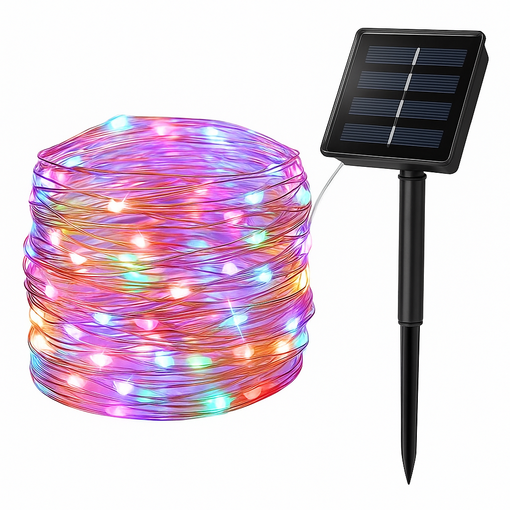 Luces Guirnalda Solar Luces Terraza Guirnalda Solar Exterior