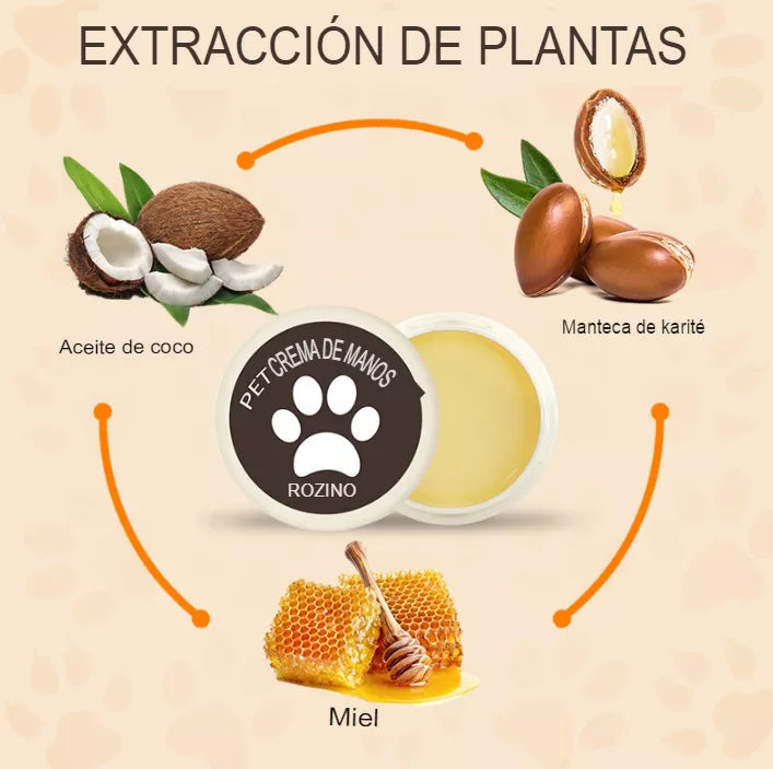 Crema Para Patas Perros Gatos Balsamo Hidratante Mascotas