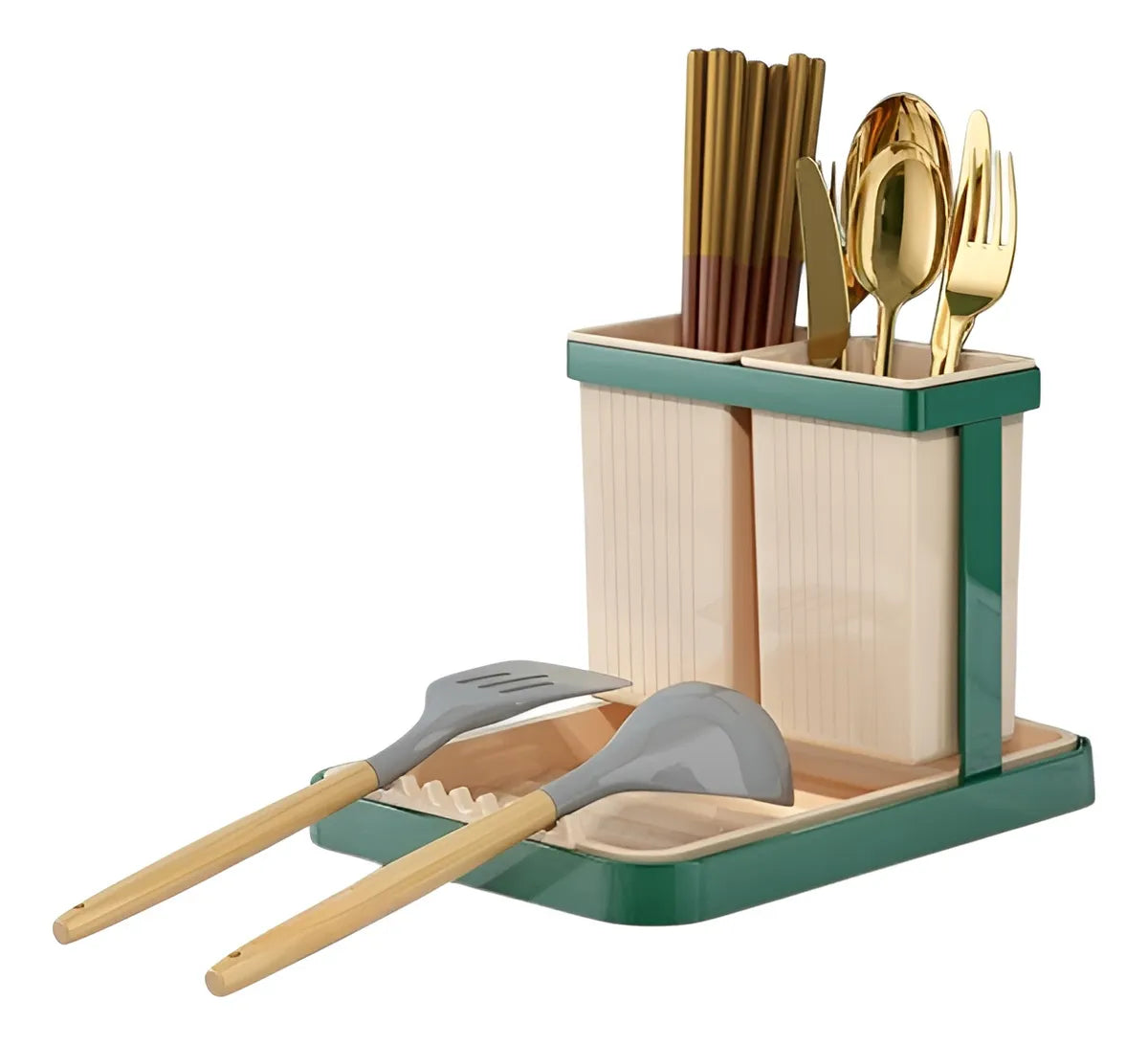 Organizador De Cubiertos Utensilios Porta Servicio Cocina