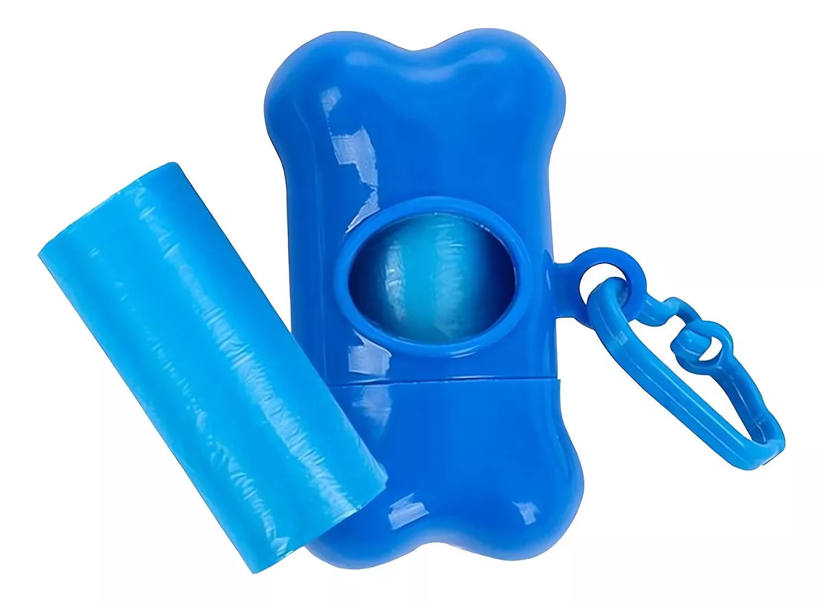Dispensador De Bolsas Perros Bolsas Mascotas + 2rollos Bolsa