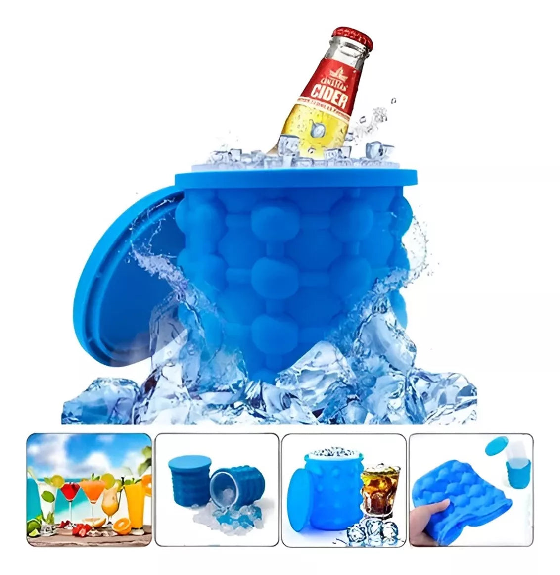 Cubeta De Hielo De Silicona Cubetas Para Hielo Cubeta Hielo