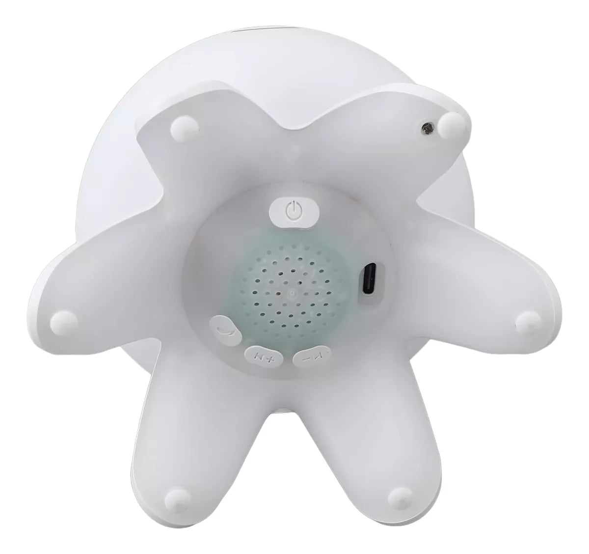 Lampara Led Silicona Medusa Luz Lamparas De Mesa Recargable