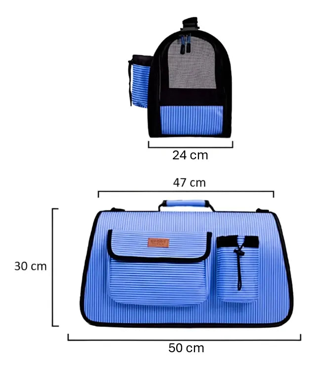 Bolso Transportador grande L Gato Mochila Transporte Perro Mascotas L