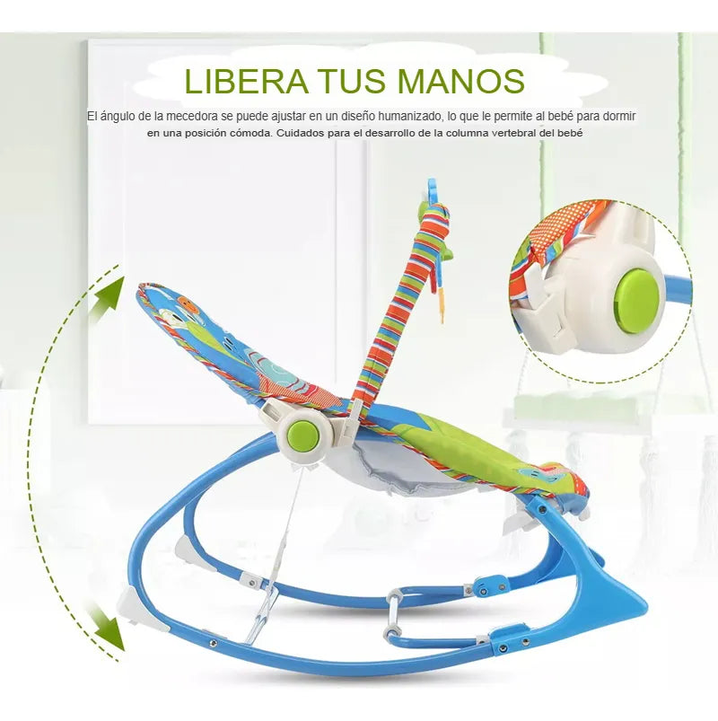 Silla Mecedora Bebe Musical Con Vibracion Silla Infantil