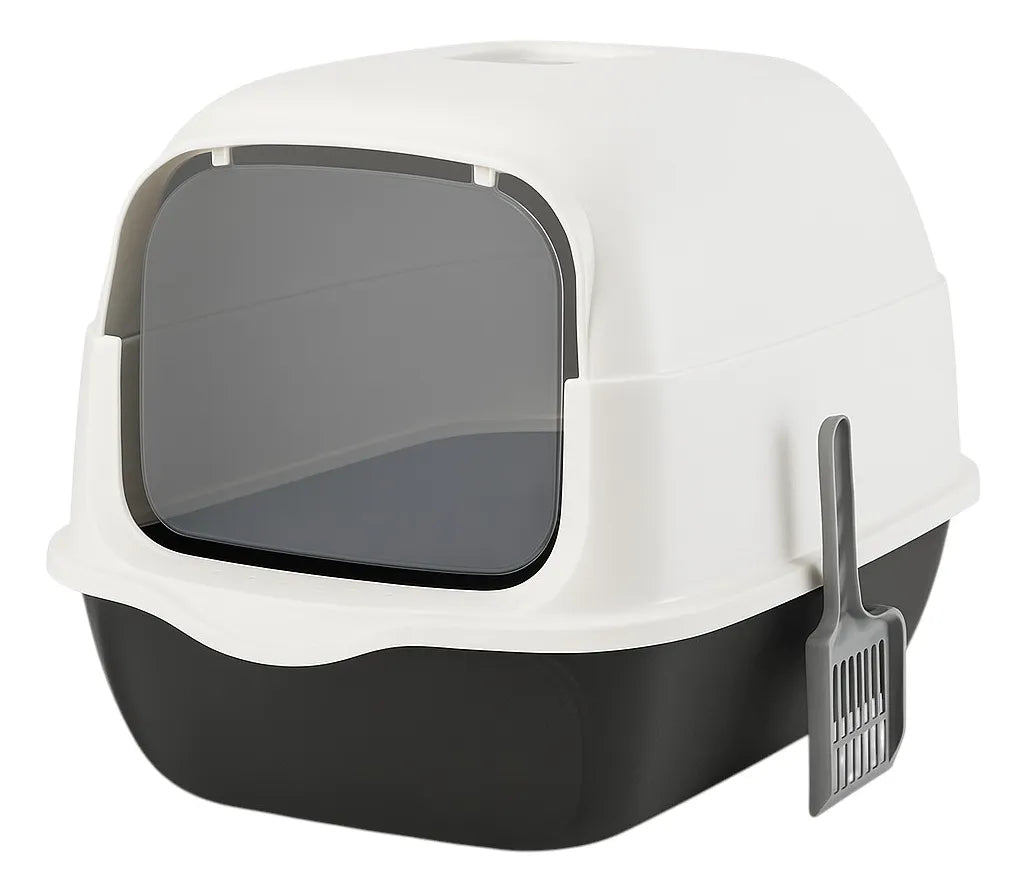 Arenero Para Gatos Cerrado Baño Sanitario Caja Arena Gato