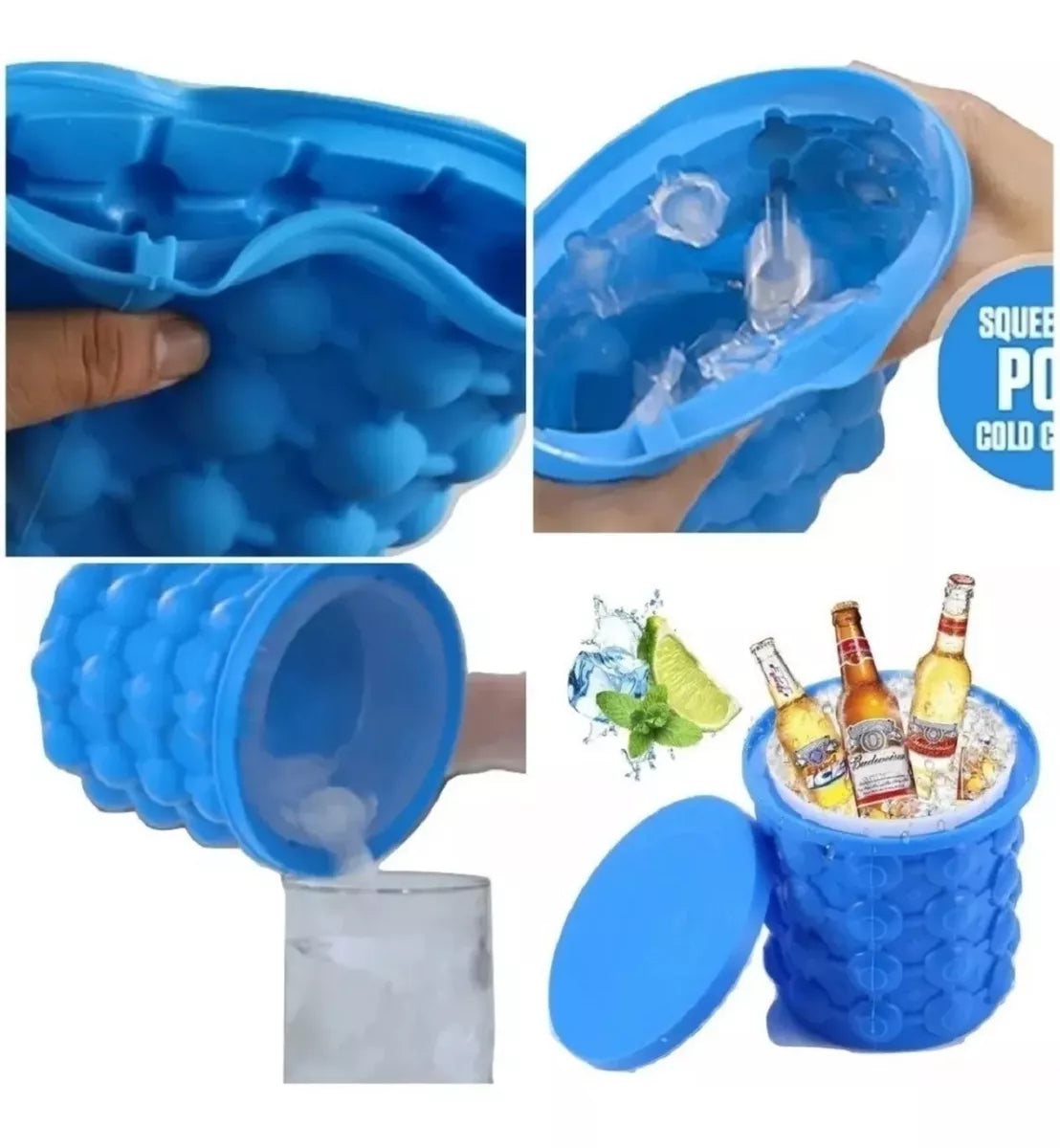 Cubeta De Hielo De Silicona Cubetas Para Hielo Cubeta Hielo