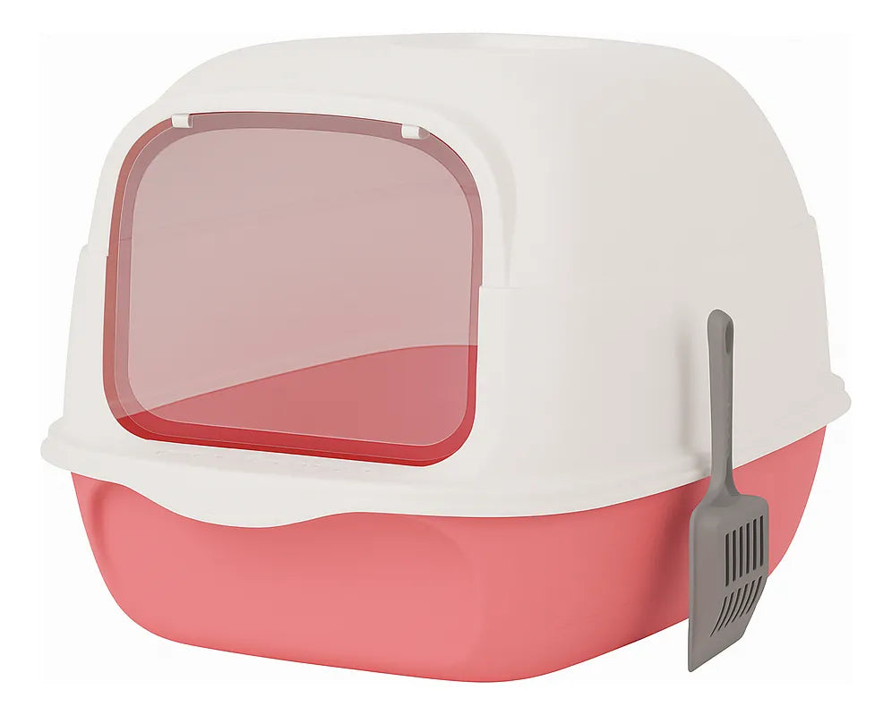 Arenero Para Gatos Cerrado Baño Sanitario Caja Arena Gato