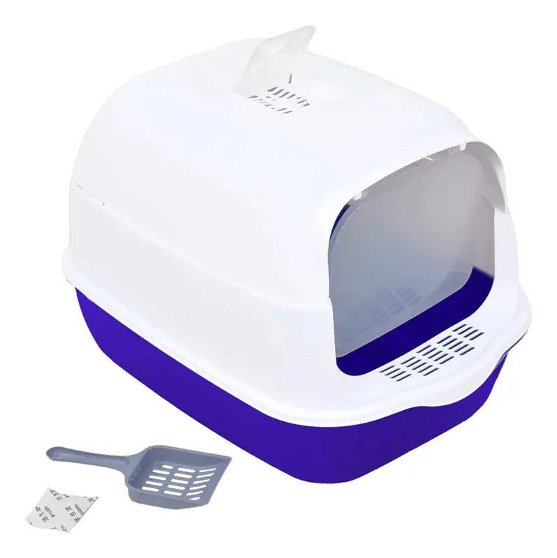 Arenero Para Gatos Cerrado Baño Sanitario Caja Arena Gato