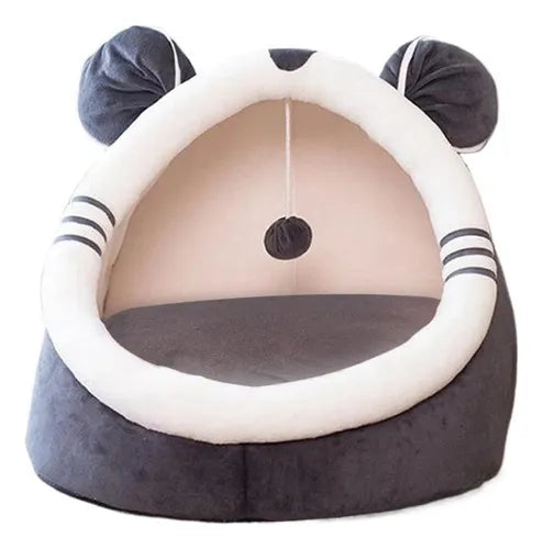 Cama Gatos Iglu Casa Camas Felpa Iglu Cueva Perros Mascotas