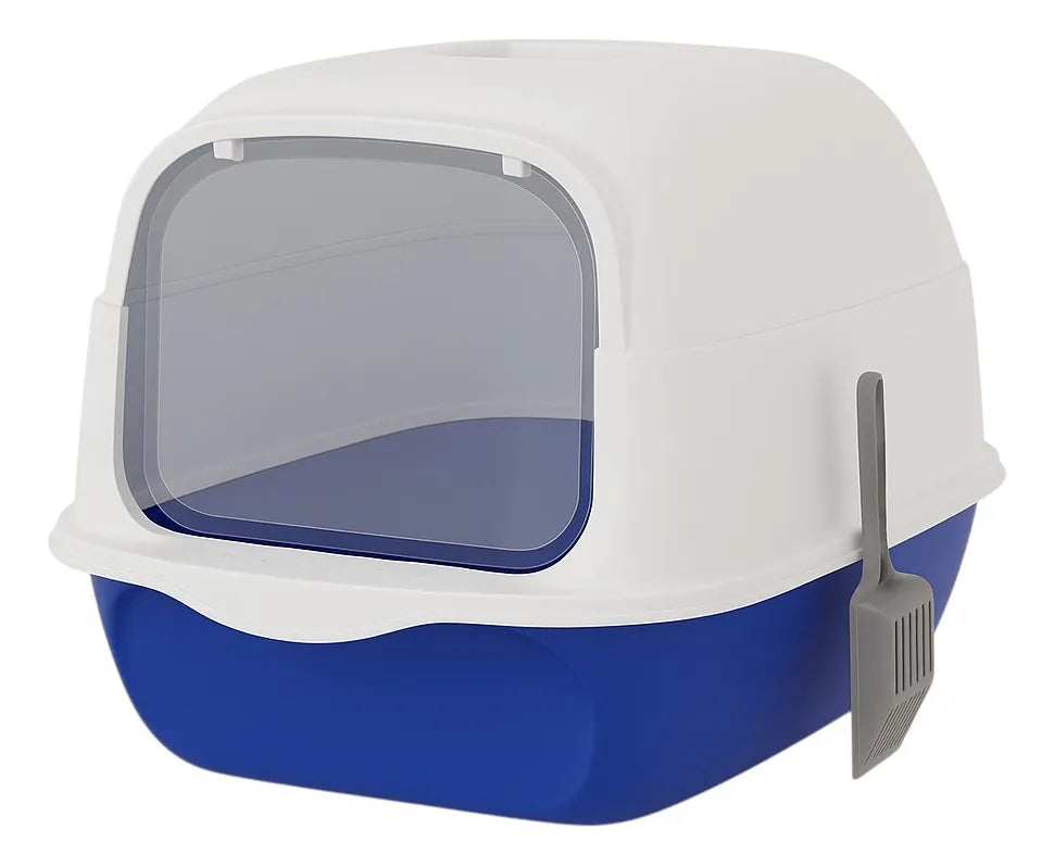 Arenero Para Gatos Cerrado Baño Sanitario Caja Arena Gato