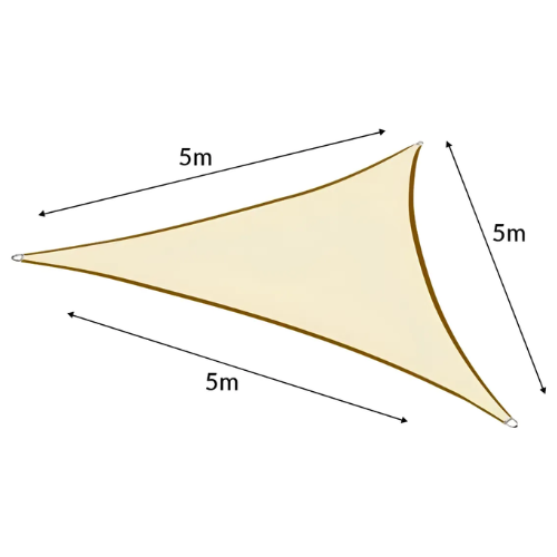 Toldo Vela Triangular Lona Vela Sombra Toldos Malla